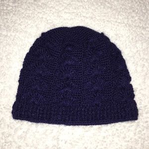 Kids Blue Knitted Hat